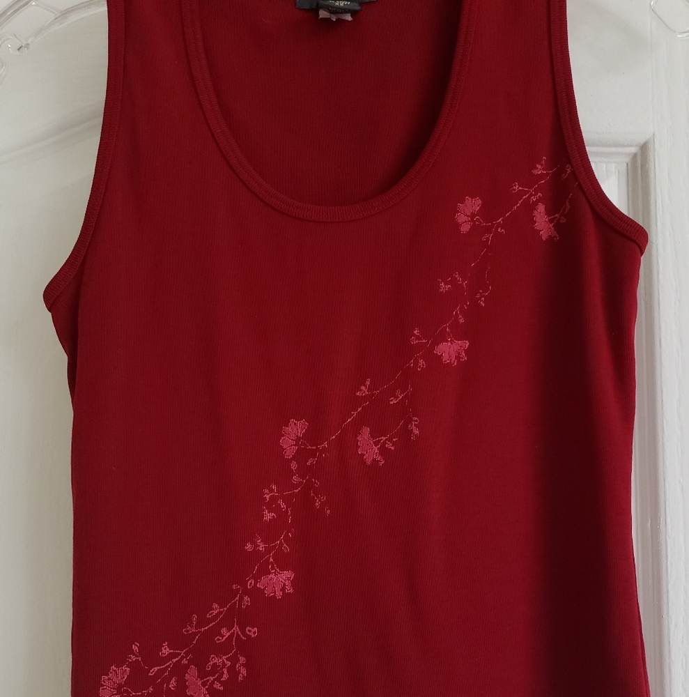 banana republic • flower vines tank top